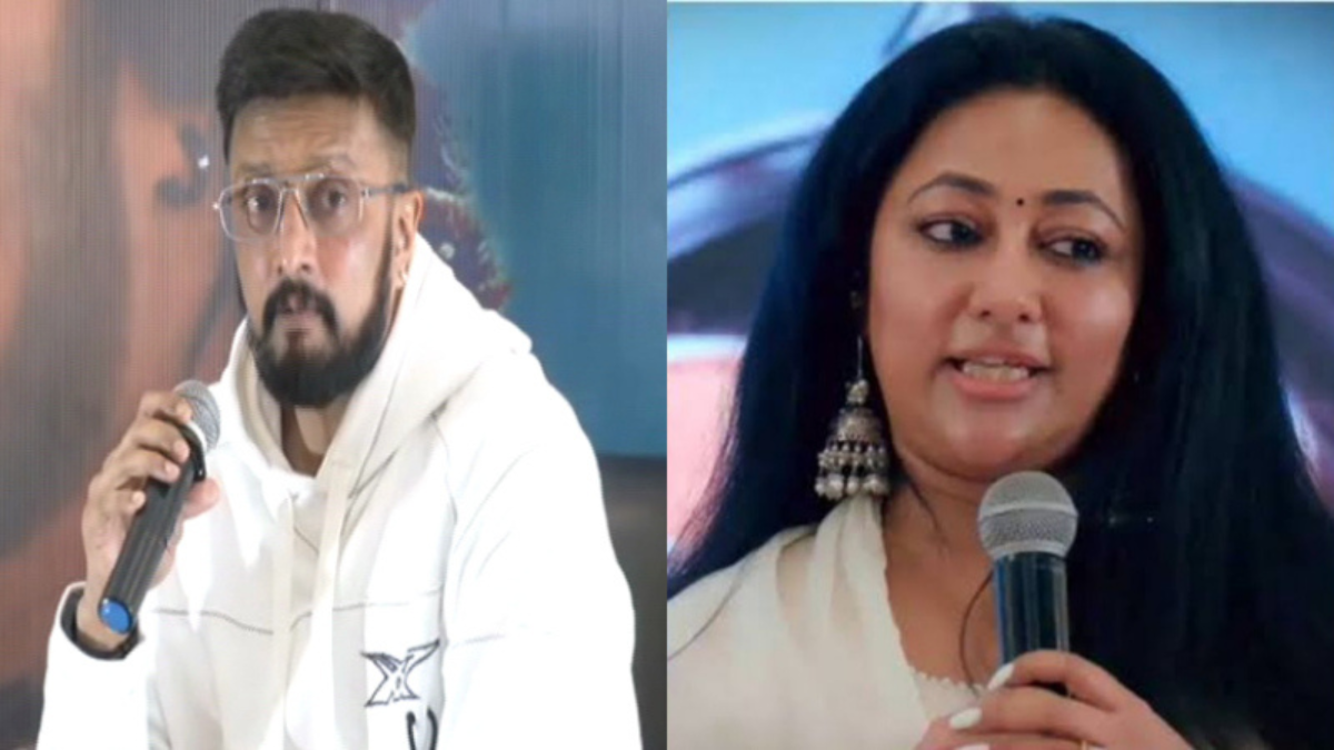 सुदीप और विजयलक्ष्मी दर्शन