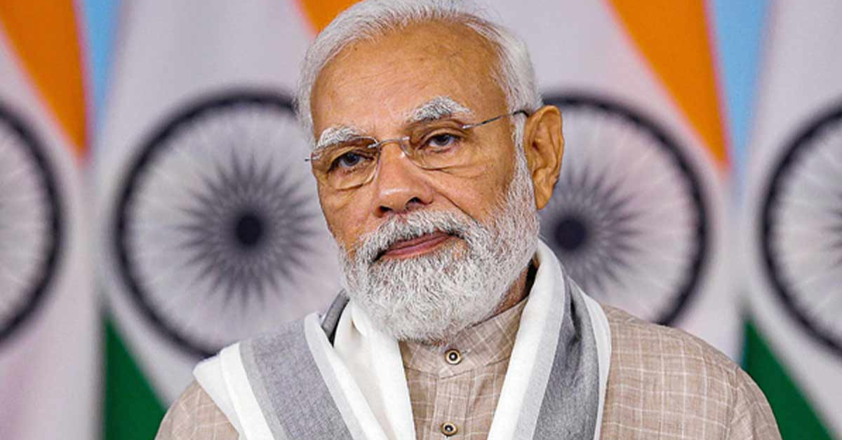 प्रधानमंत्री नरेंद्र मोदी का आधिकारिक फोटो