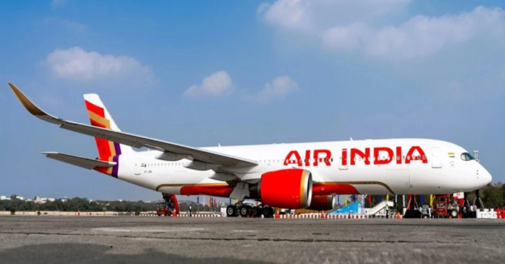 एयर इंडिया की पहली उड़ान का ऐतिहासिक विमान