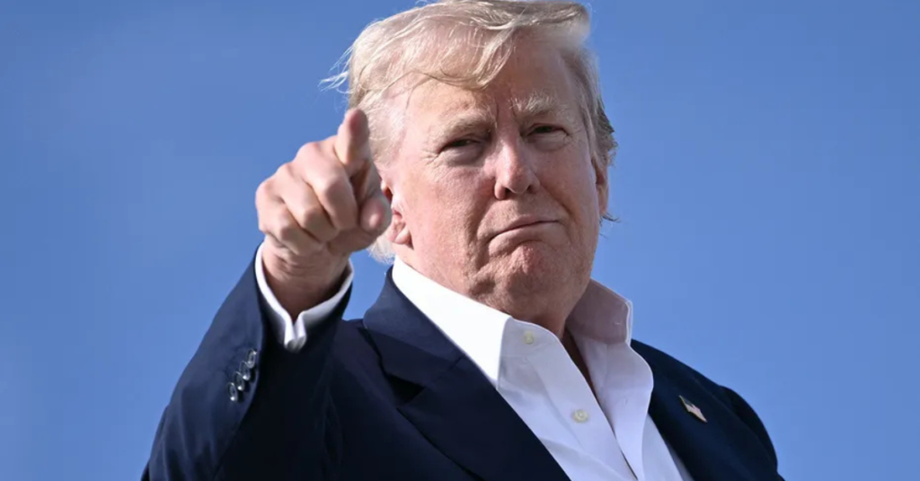 ट्रंप विमान अफरा-तफरी घटना की तस्वीर (Trump Plane Chaos News)