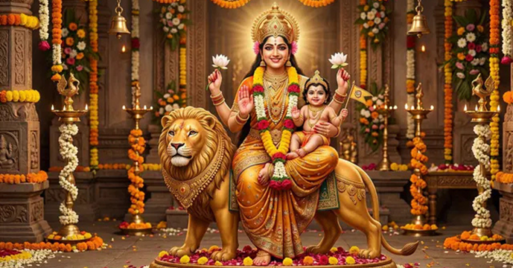 चैत्र नवरात्रि 2026 मां स्कंदमाता पूजा विधि और मंत्र