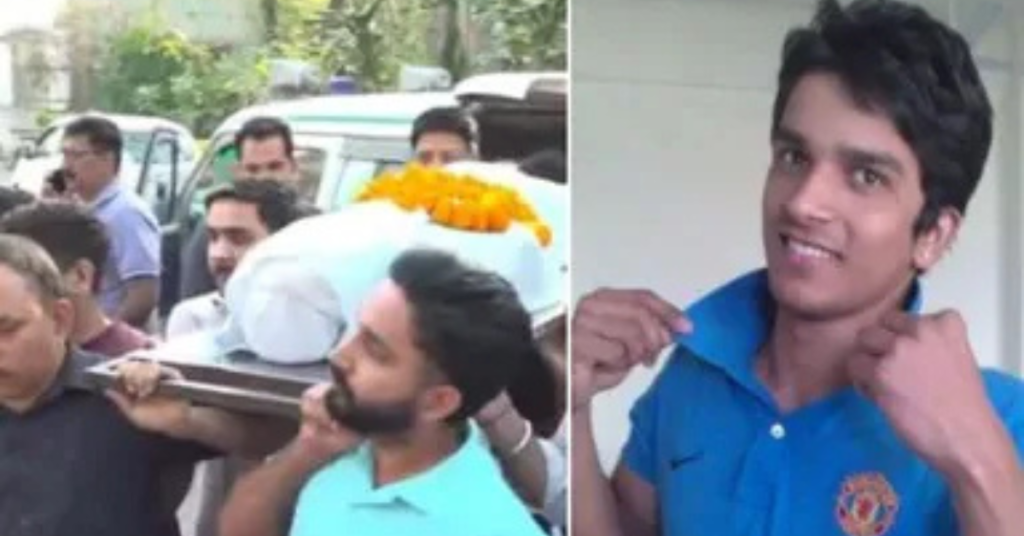 हरीश राणा का अंतिम संस्कार, अंतिम यात्रा और श्रद्धांजलि का दृश्य