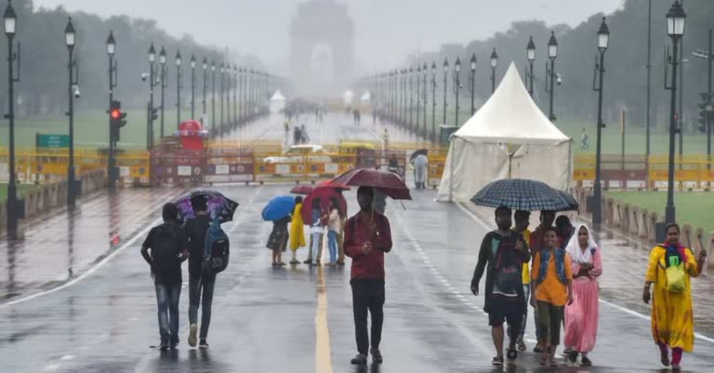 दिल्ली बारिश का ताजा अपडेट (Delhi Rain Weather News Today)