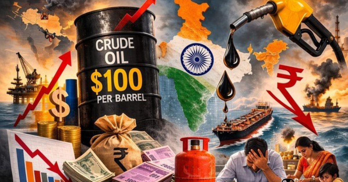 crude oil price today गिरकर $100 से नीचे, पेट्रोल डीजल रेट अपडेट
