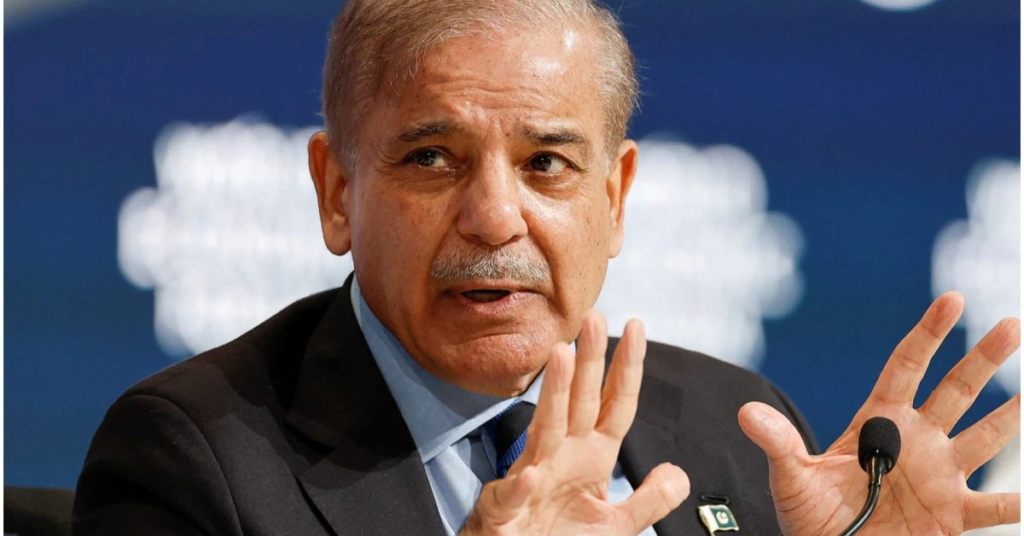 शीहबाज शरीफ पाकिस्तान के प्रधानमंत्री की तस्वीर