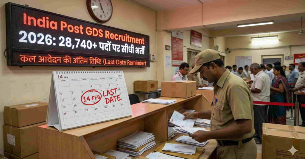 India Post GDS Recruitment 2026 ऑनलाइन आवेदन प्रक्रिया
