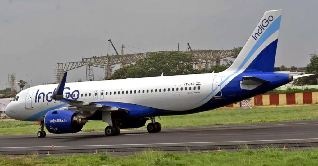 इंडिगो विमान दुर्घटना की घटना का दृश्य