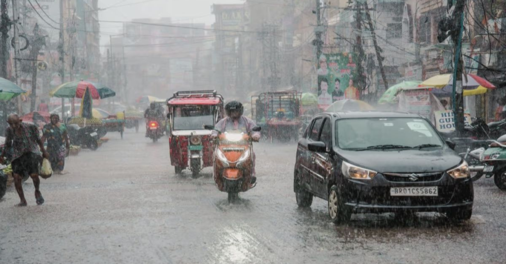 आज का मौसम अपडेट तापमान और बारिश की जानकारी