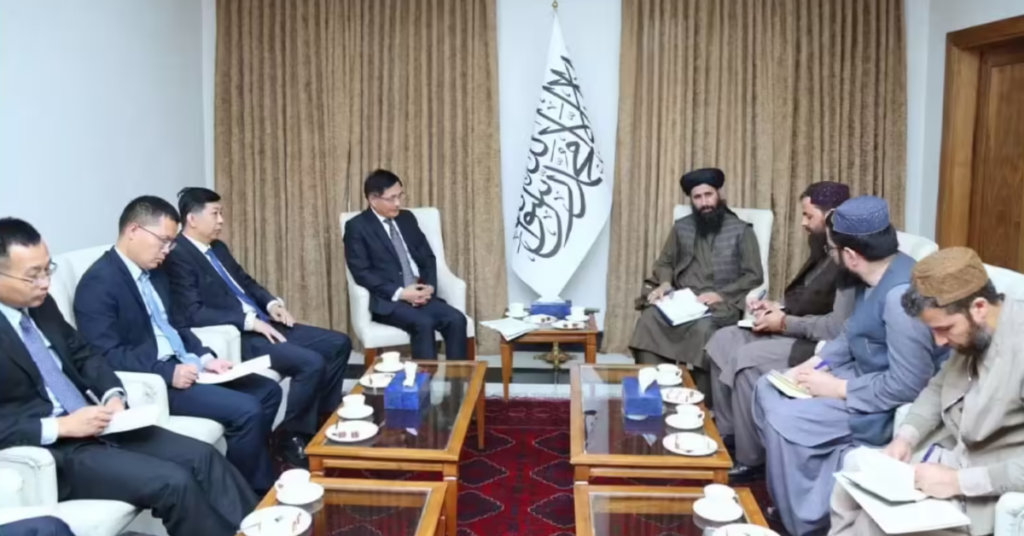 अफगान बैठक में नेताओं की चर्चा
