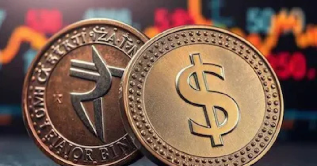 RBI के सख्त कदमों से रुपया मजबूत होने से जुड़ा दृश्य