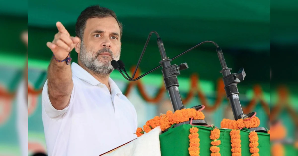 तमिलनाडु चुनाव में कांग्रेस की रैली और प्रचार अभियान का दृश्य