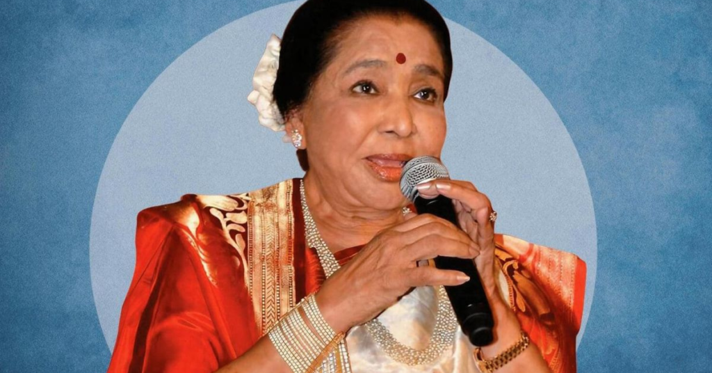 आशा भोसले का अफसोस