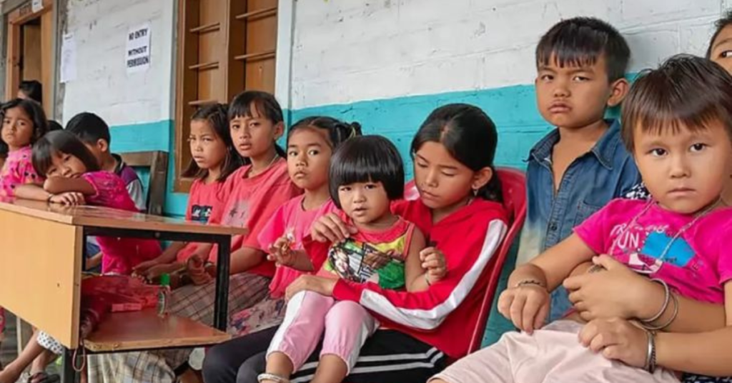 मणिपुर में बच्चों की हत्या से जुड़ी घटना की इमेज