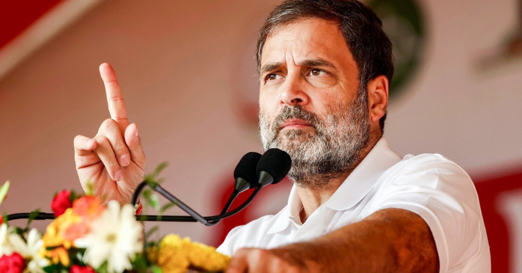 राहुल गांधी द्वारा उठाए गए LPG संकट से जुड़ा दृश्य