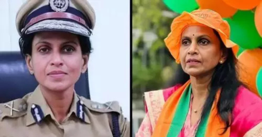 बीजेपी उम्मीदवार श्रीलेखा चुनाव प्रचार और प्रोफाइल इमेज