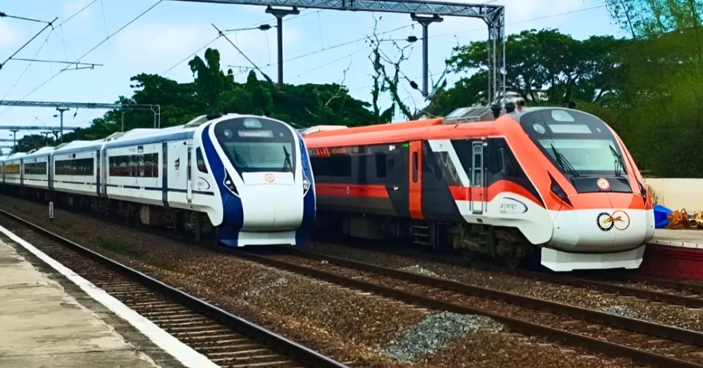 वंदे भारत एक्सप्रेस ट्रेन आधुनिक सुविधाओं के साथ