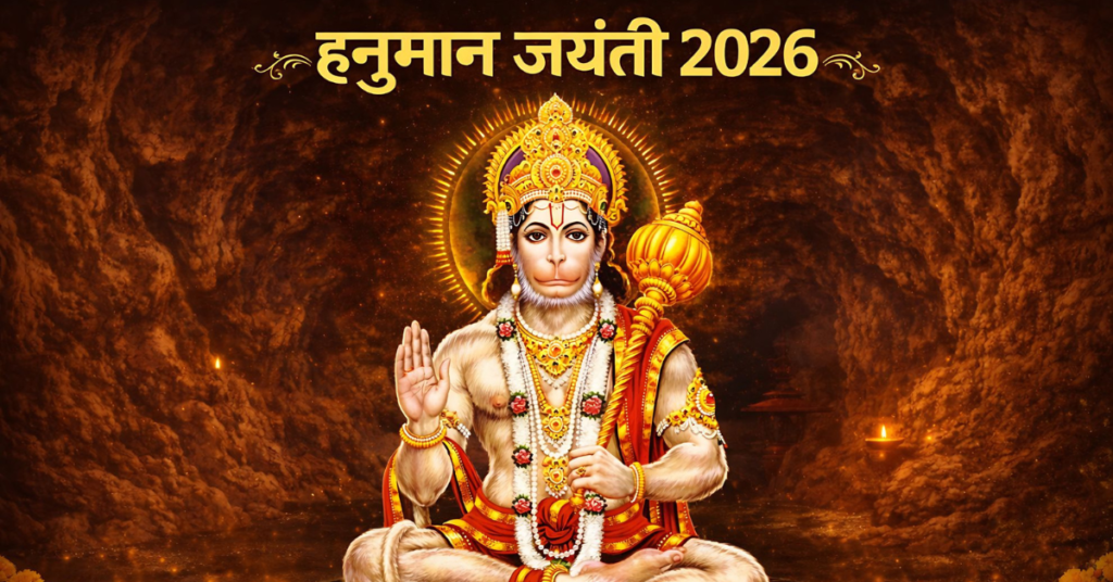 हनुमान जयंती 2026 का शुभ अवसर दर्शाता हुआ चित्र