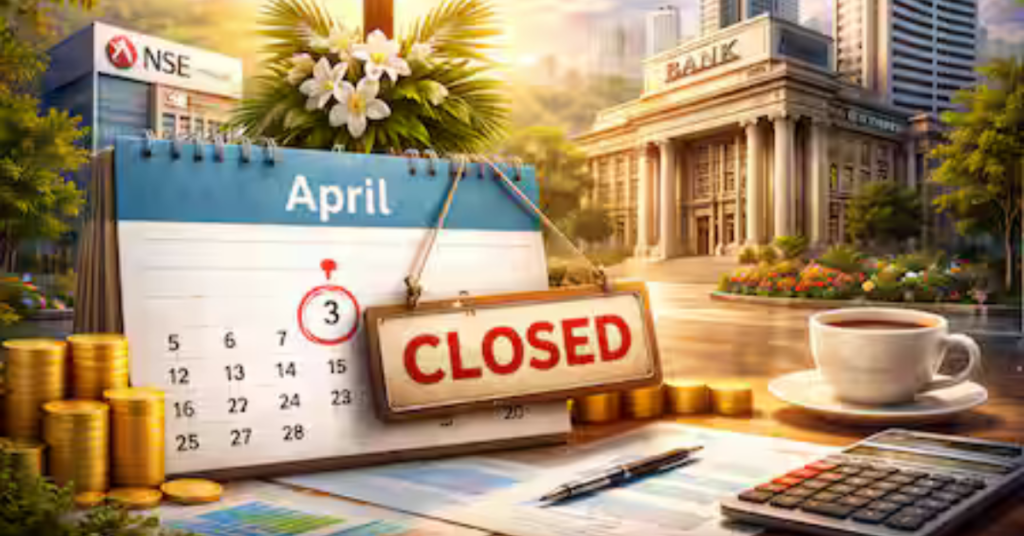 बैंक हॉलिडे टुडे गुड फ्राइडे के कारण बैंक बंद