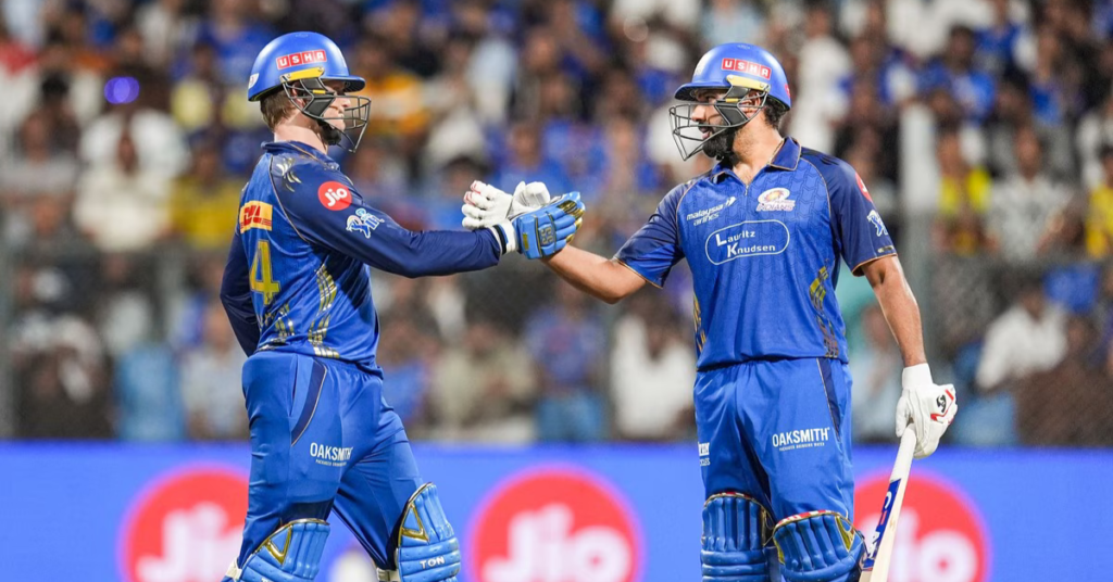 IPL 2026 रोहित शर्मा की शानदार बल्लेबाजी का दृश्य