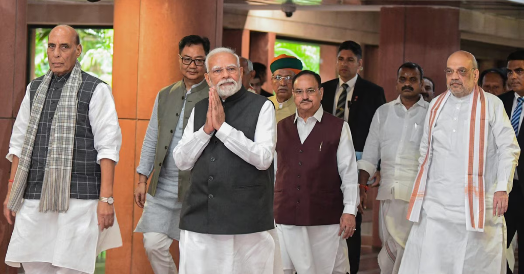 परिसीमन विधेयक पर NDA