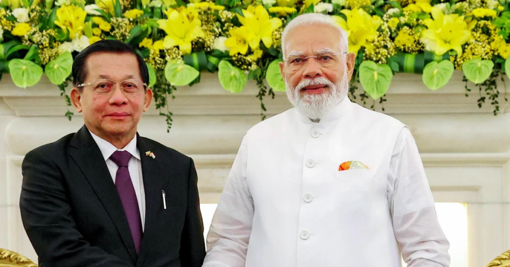 PM Modi Myanmar Meeting 2026